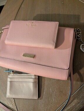 kate spade Blush Pink Crossbody Shoulder Bag